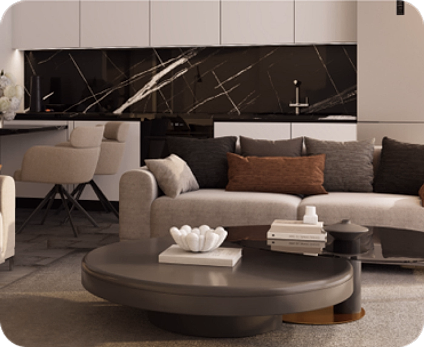 Artemis Residences living room