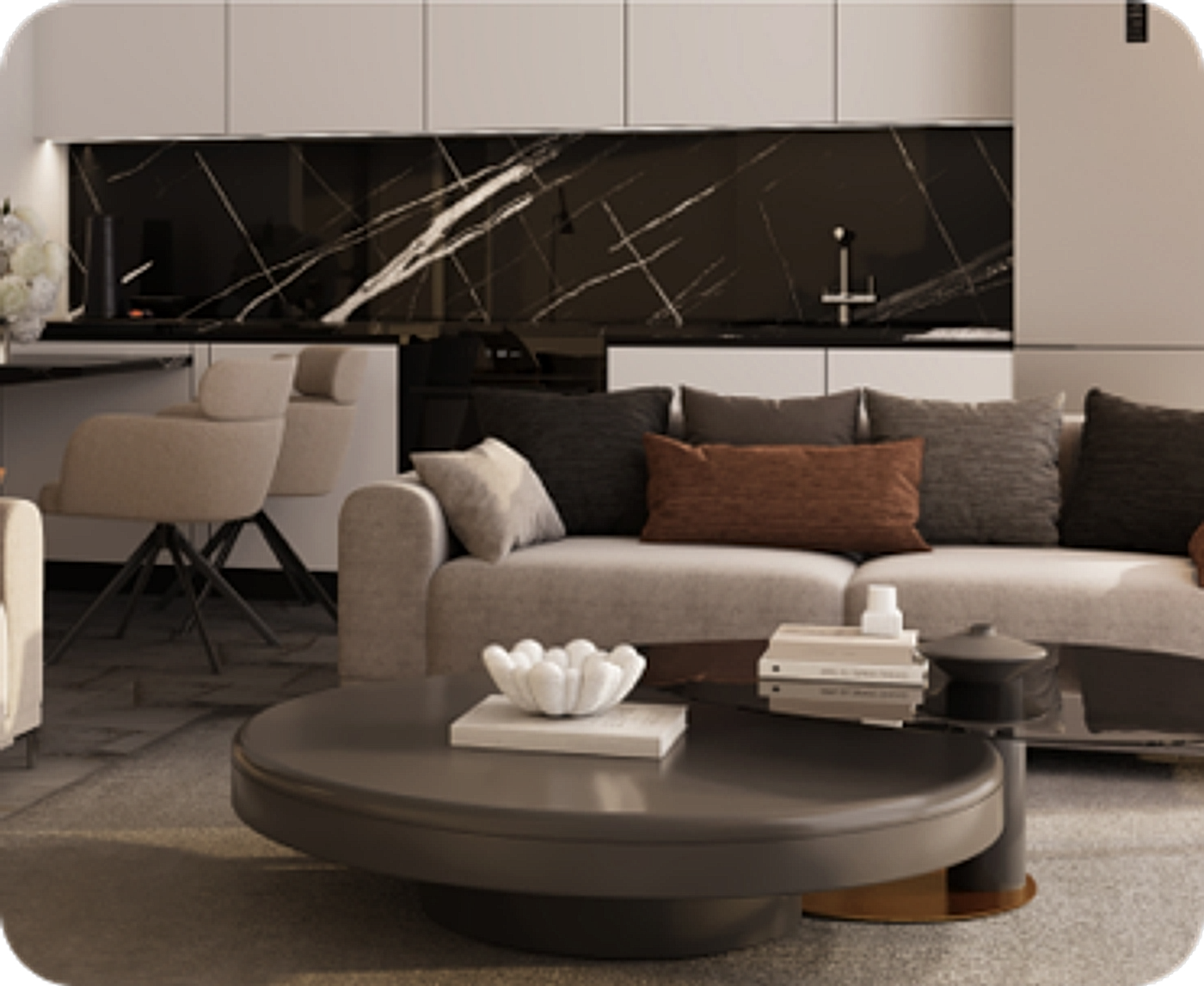 Artemis Residences living room