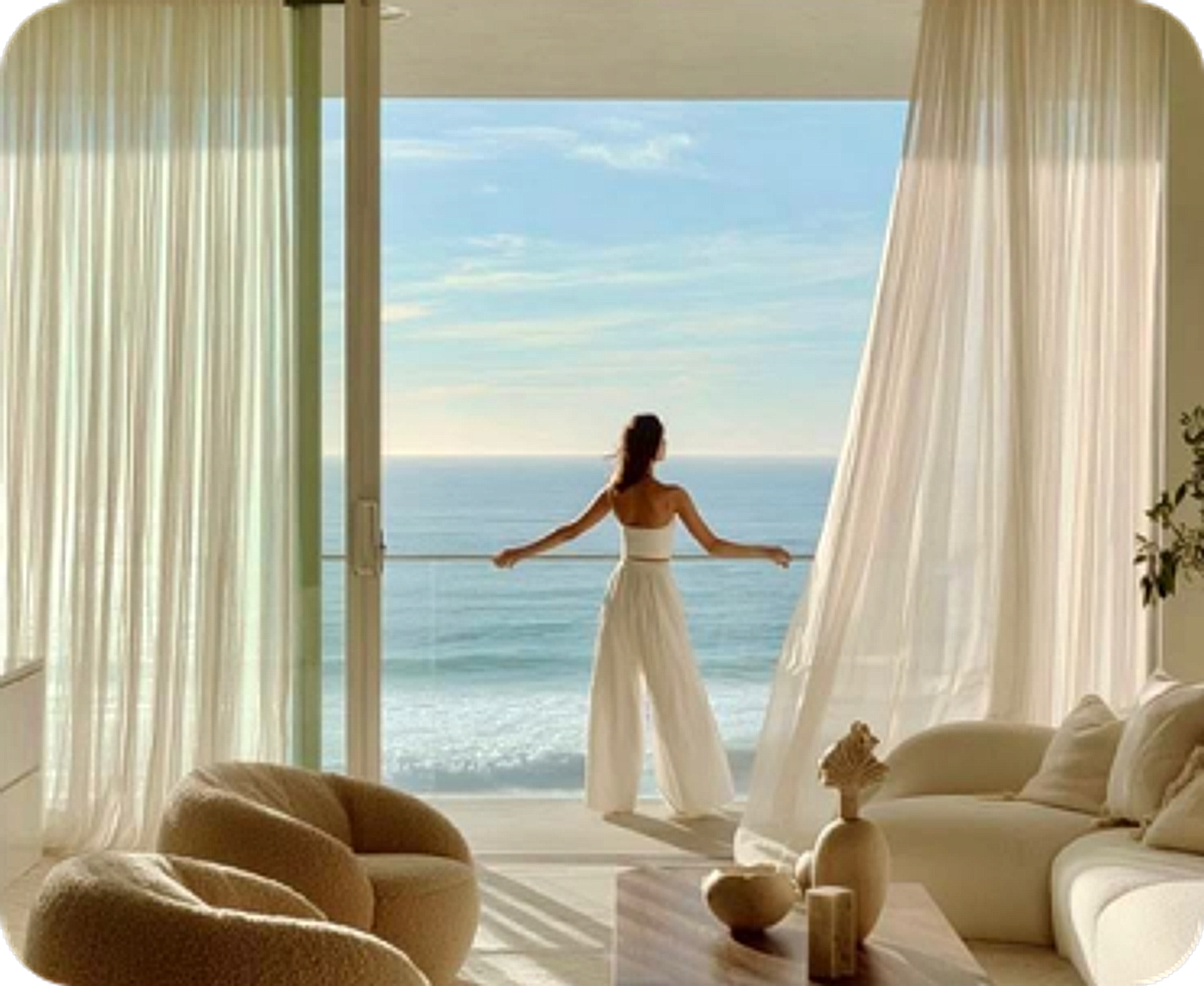 Olympus Sea View balcony