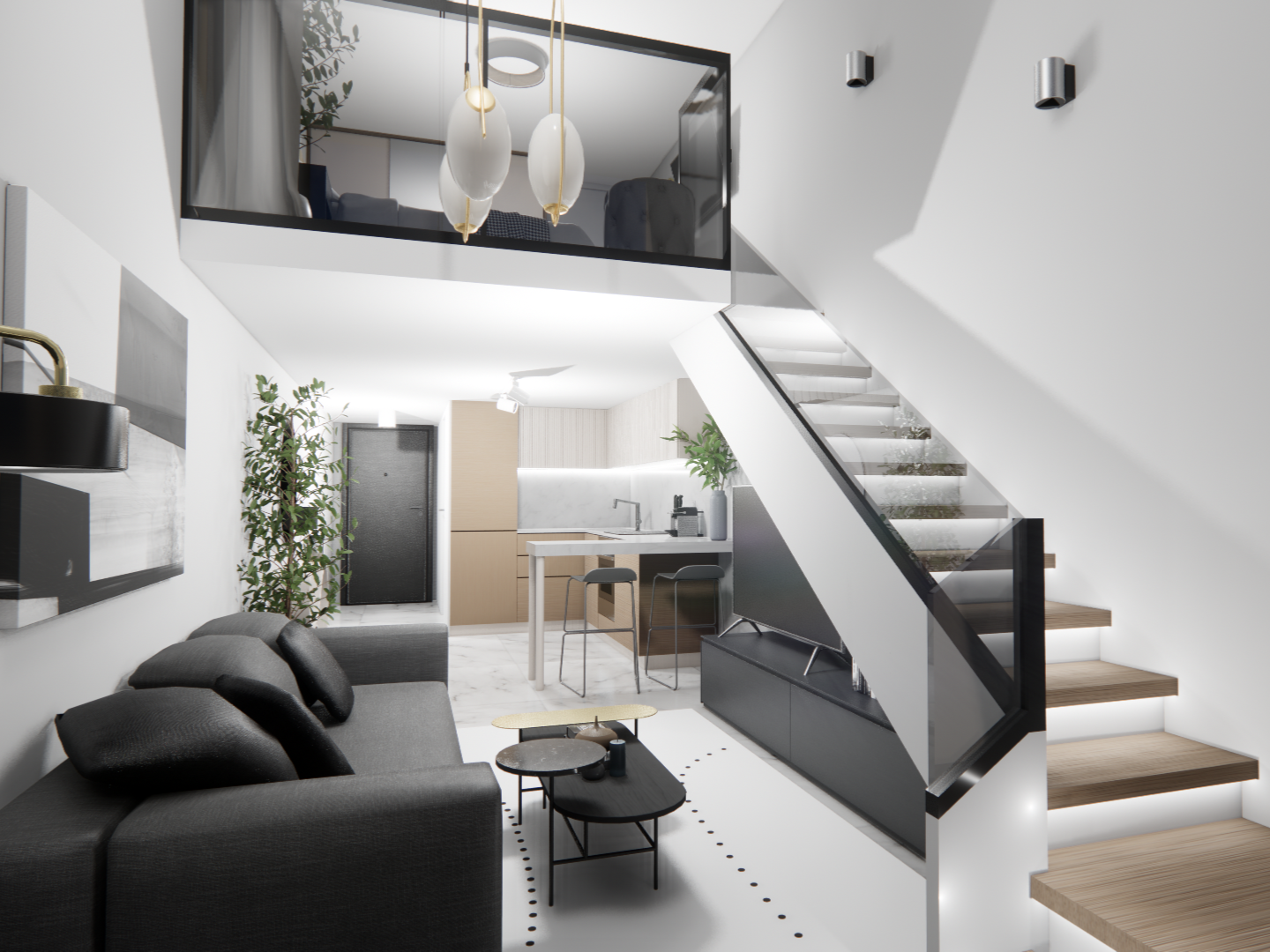 <span style="font-weight: bold;">75 sqm residential apartment </span>